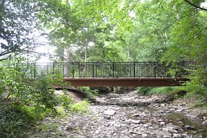 beam bridge side view